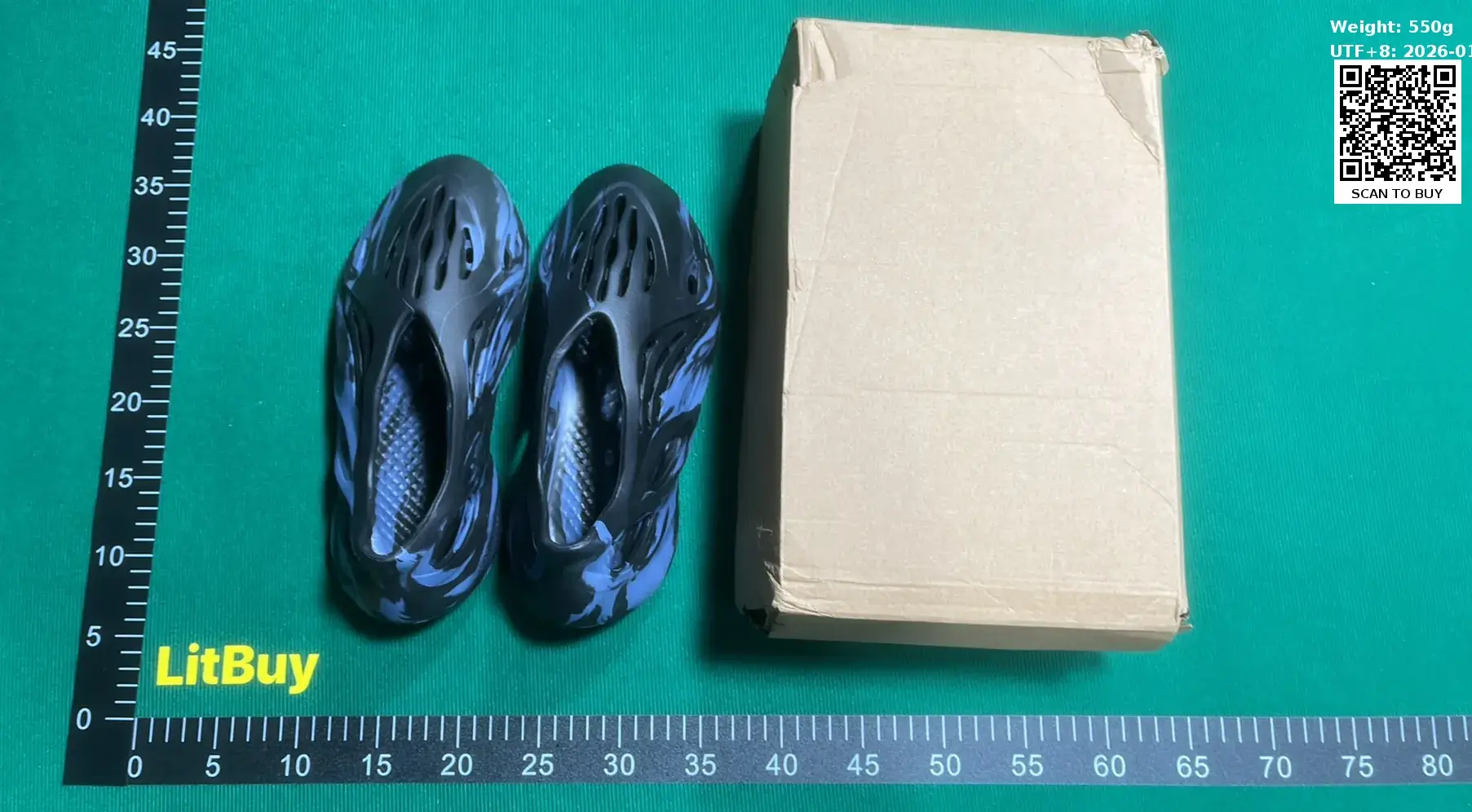 Adidas Originals Yeezy Foam Runner（10+）  in the Best OopBuy Spreadsheet QC photos