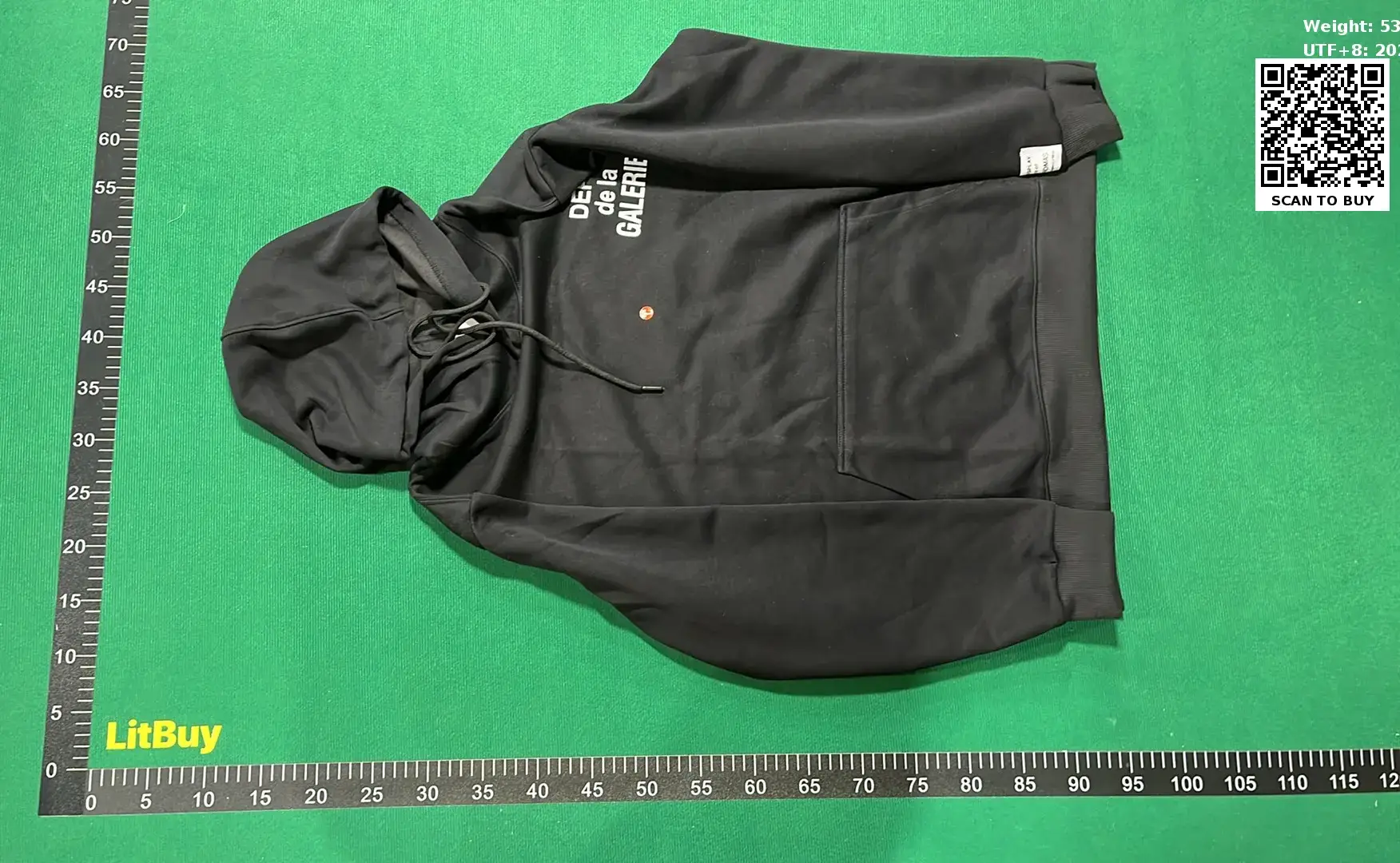 休闲时尚潮流字母连帽卫衣  in the Best OopBuy Spreadsheet QC photos