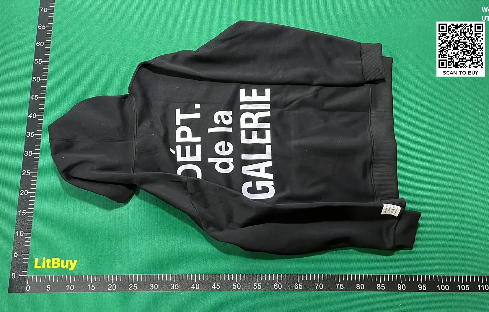 休闲时尚潮流字母连帽卫衣  in the Best OopBuy Spreadsheet QC photos