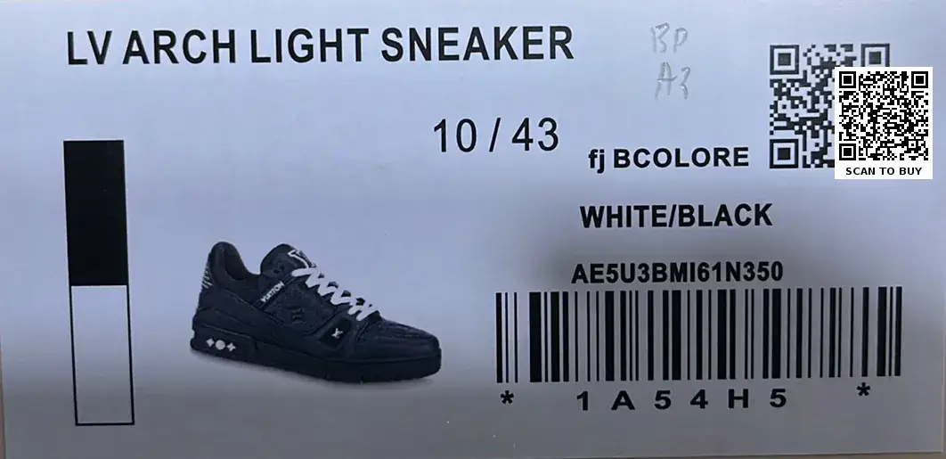 B3D 系带平底低帮板鞋-L  in the Best OopBuy Spreadsheet QC photos