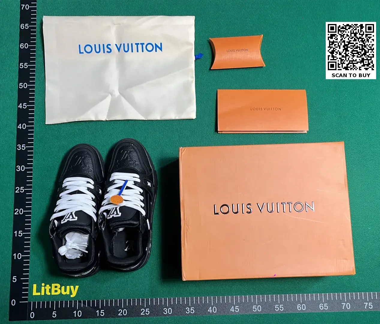 B3D 系带平底低帮板鞋-L  in the Best OopBuy Spreadsheet QC photos