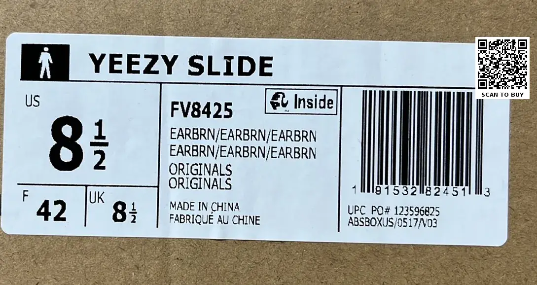 Adidas Originals Yeezy Slide (10+)  in the Best OopBuy Spreadsheet QC photos