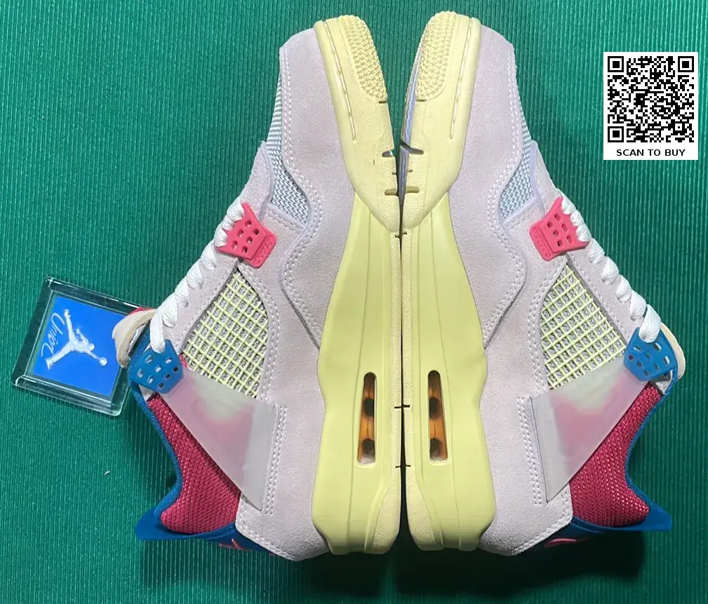 🔥1:1 batch Union x Jordan Air Jordan 4 4 retro sp"quava ice"  in the Best OopBuy Spreadsheet QC photos