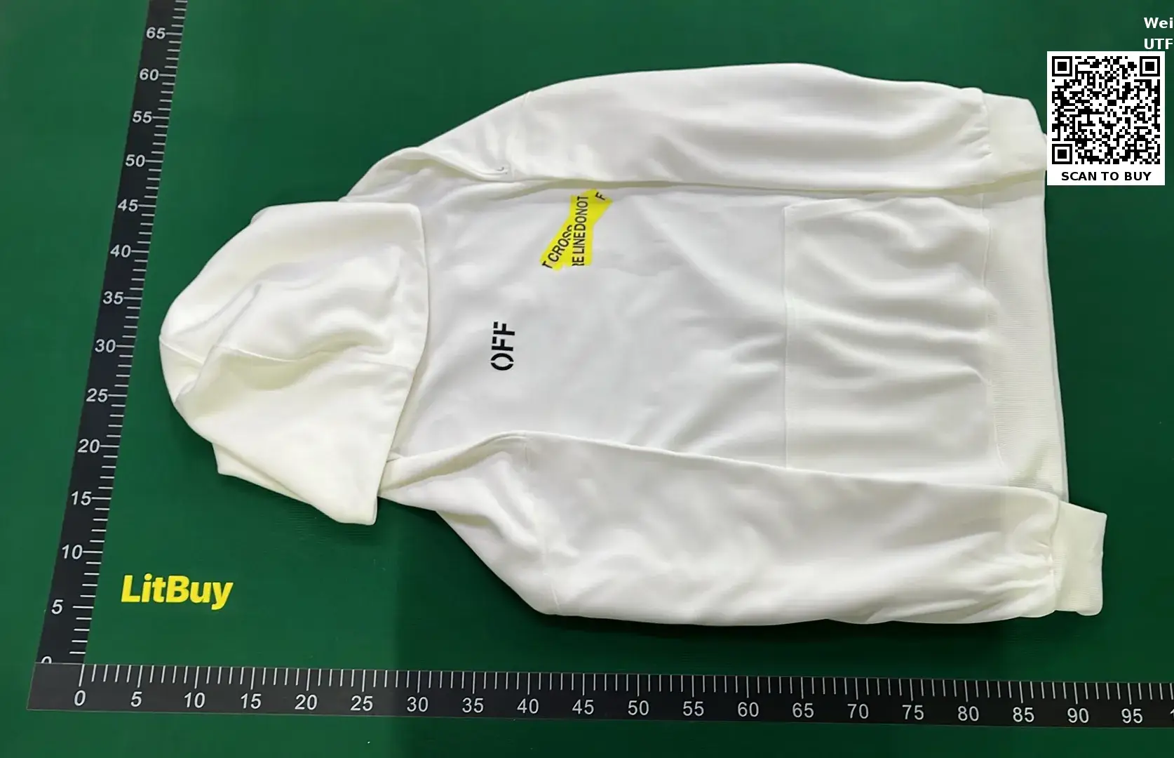 Off-White Hoodie （5+）  in the Best OopBuy Spreadsheet QC photos