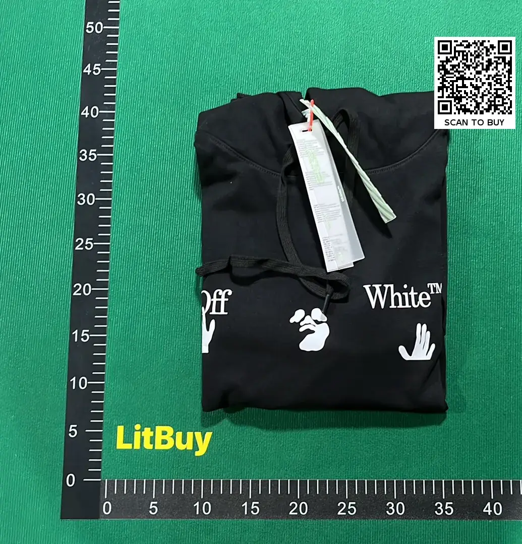 Off-White Hoodie （5+）  in the Best OopBuy Spreadsheet QC photos