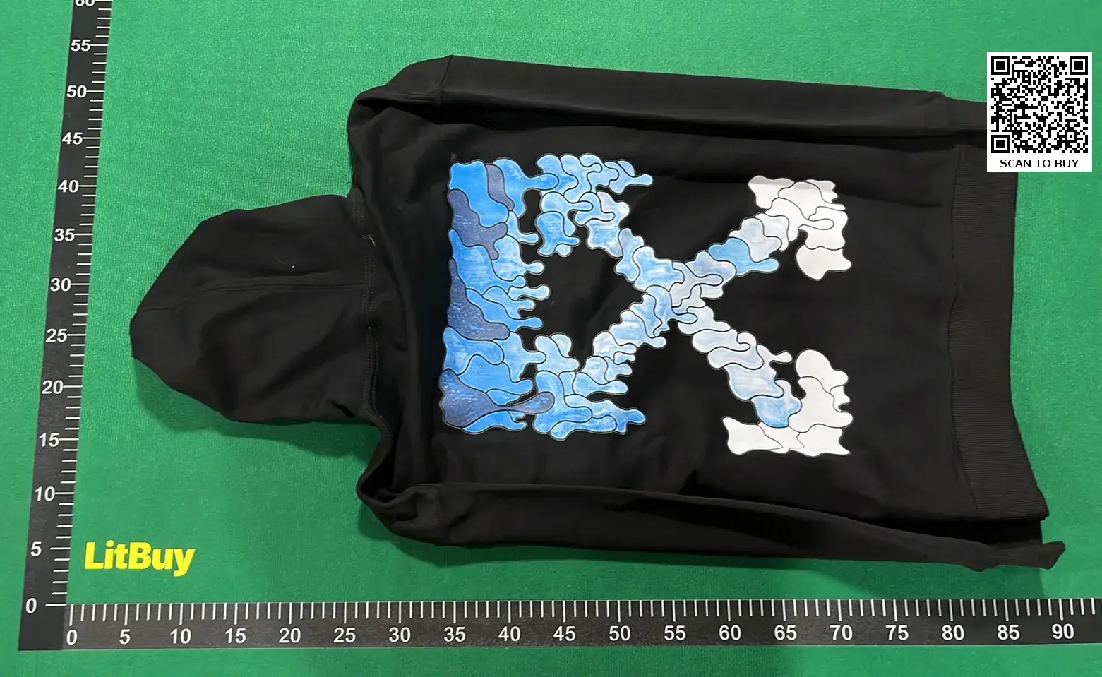 Off-White Hoodie （5+）  in the Best OopBuy Spreadsheet QC photos