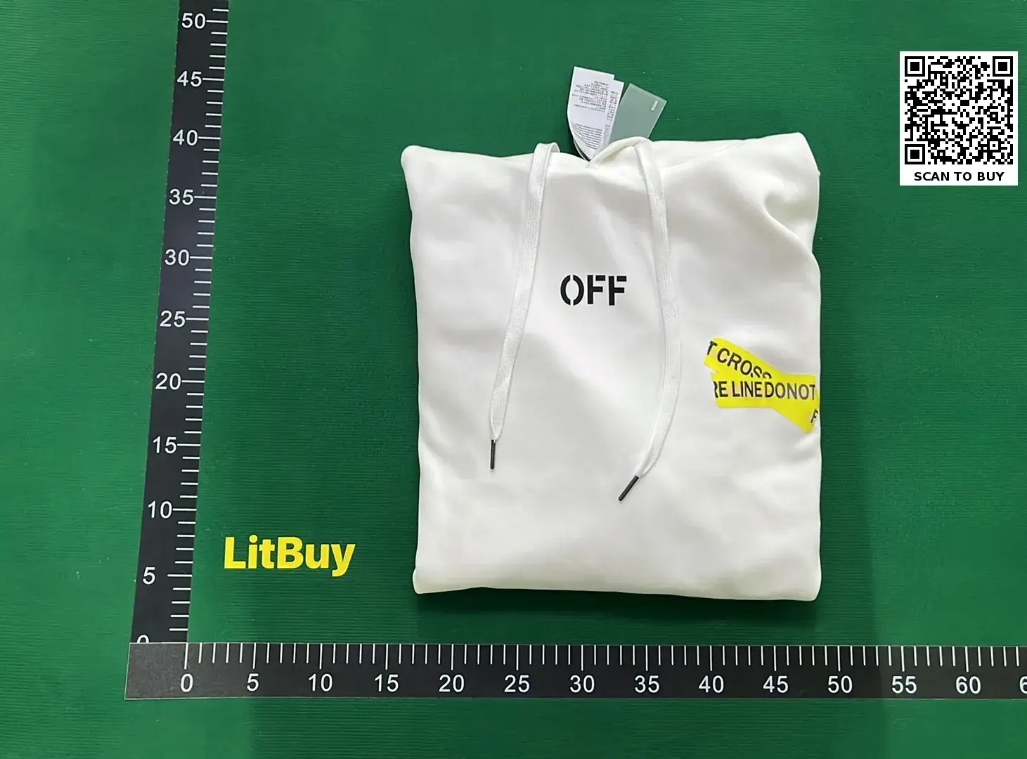 Off-White Hoodie （5+）  in the Best OopBuy Spreadsheet QC photos