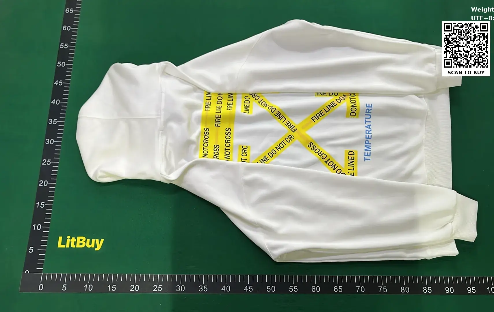 Off-White Hoodie （5+）  in the Best OopBuy Spreadsheet QC photos