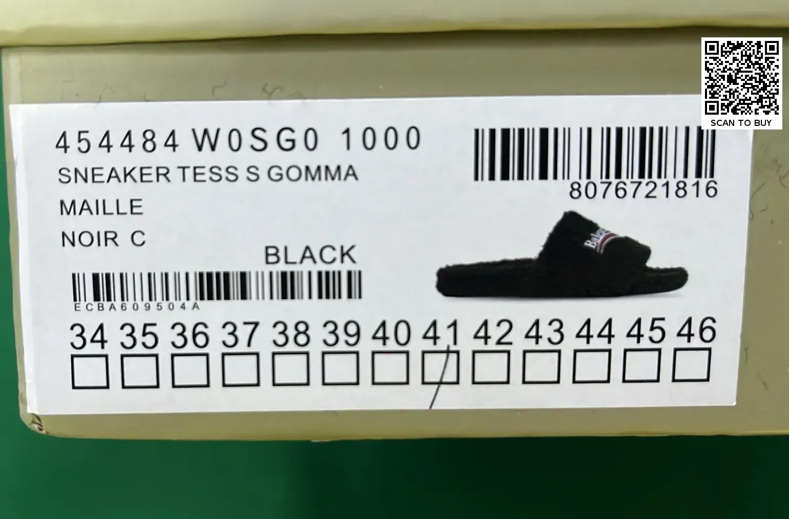 Balenciaga Furry (5+)  in the Best OopBuy Spreadsheet QC photos