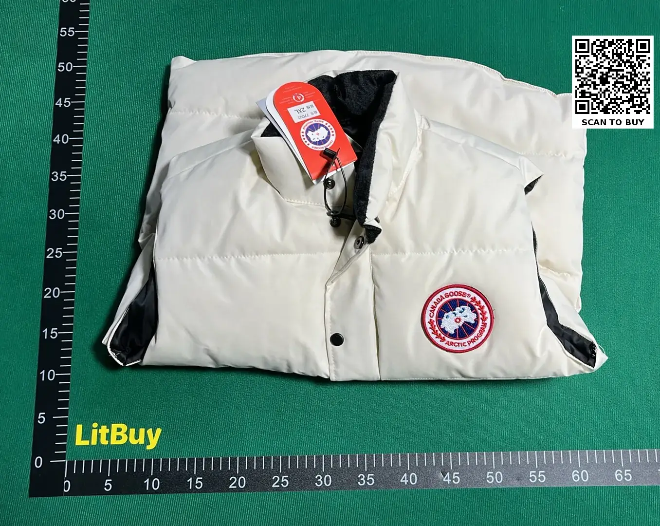 CA versatile fashion vest  in the Best OopBuy Spreadsheet QC photos