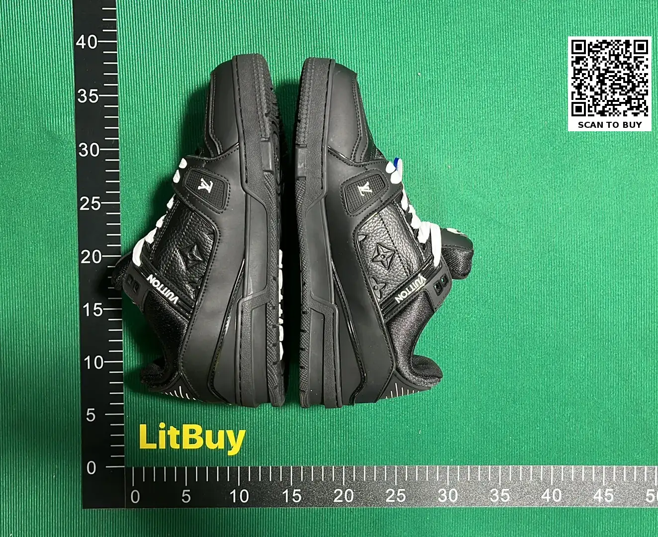 B3D 系带平底低帮板鞋-L  in the Best OopBuy Spreadsheet QC photos