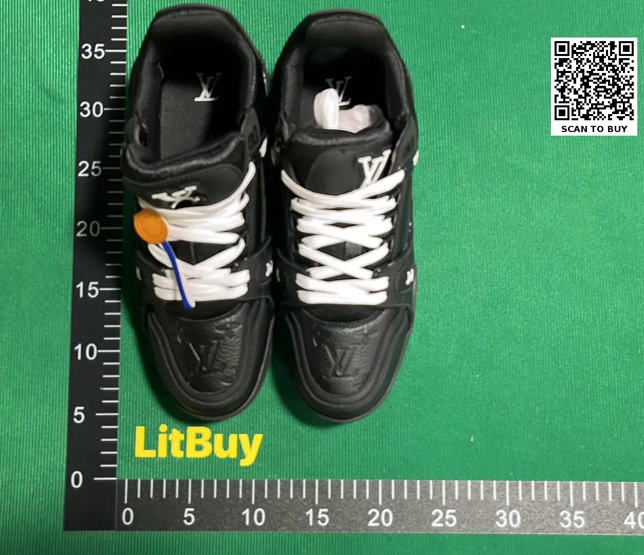 B3D 系带平底低帮板鞋-L  in the Best OopBuy Spreadsheet QC photos