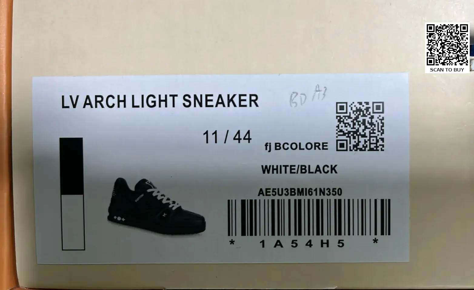 B3D 系带平底低帮板鞋-L  in the Best OopBuy Spreadsheet QC photos