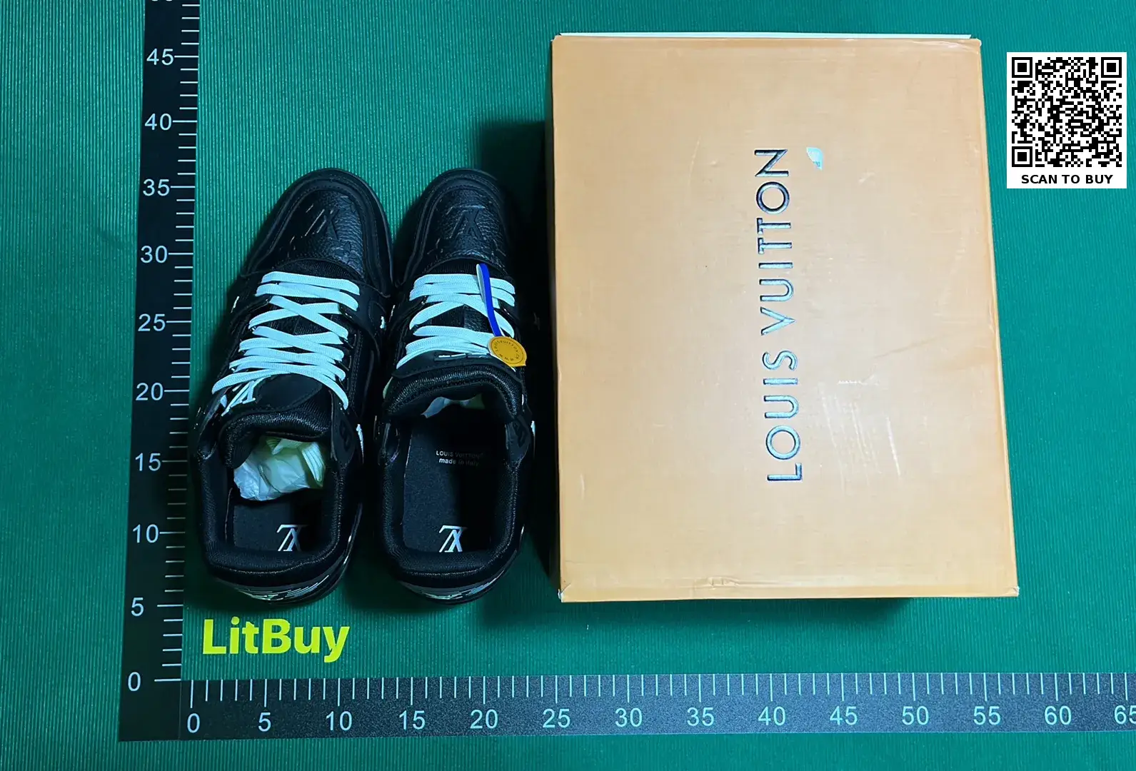 B3D 系带平底低帮板鞋-L  in the Best OopBuy Spreadsheet QC photos