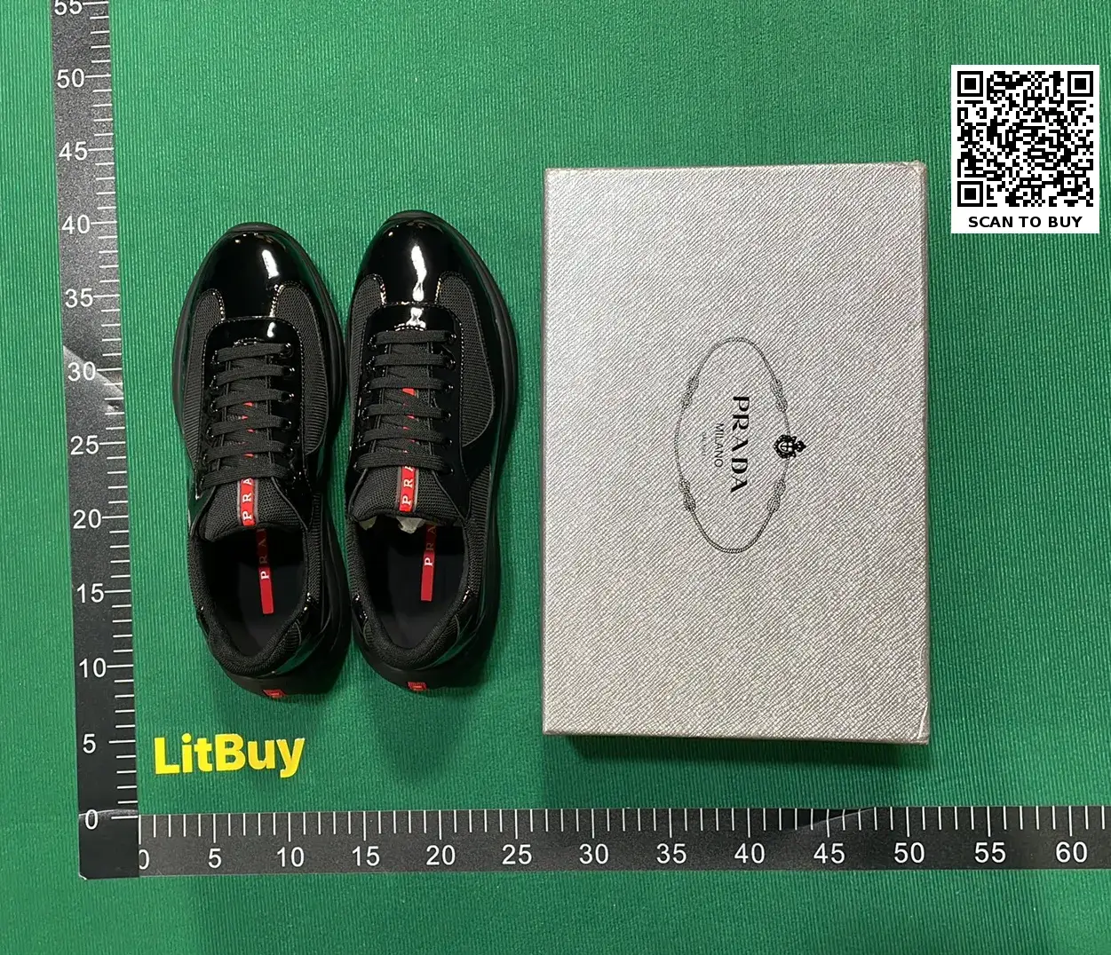 1:1 Batch PRADA shoes  in the Best OopBuy Spreadsheet QC photos