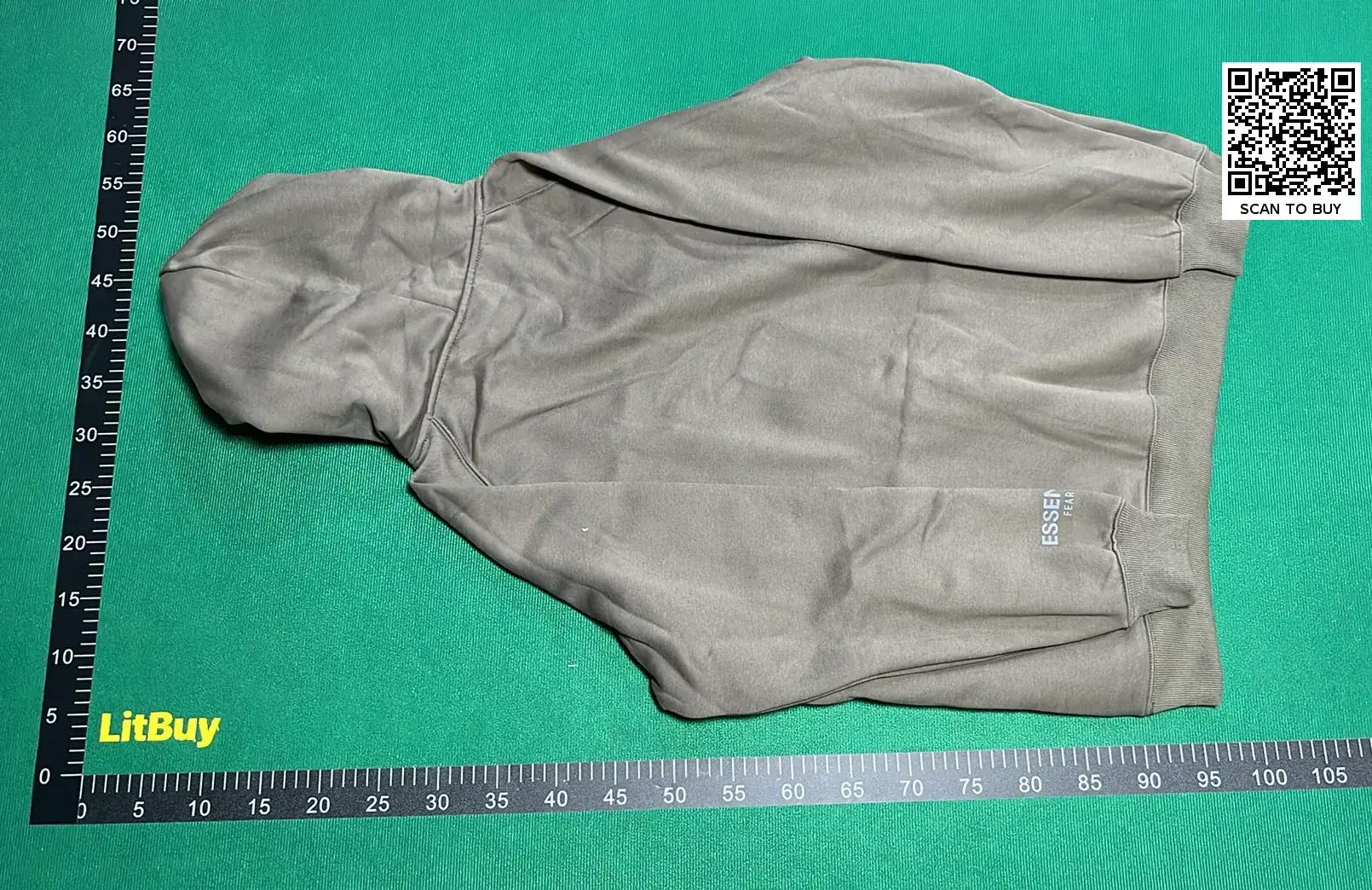 1:1 Batch Essent hoodie  in the Best OopBuy Spreadsheet QC photos