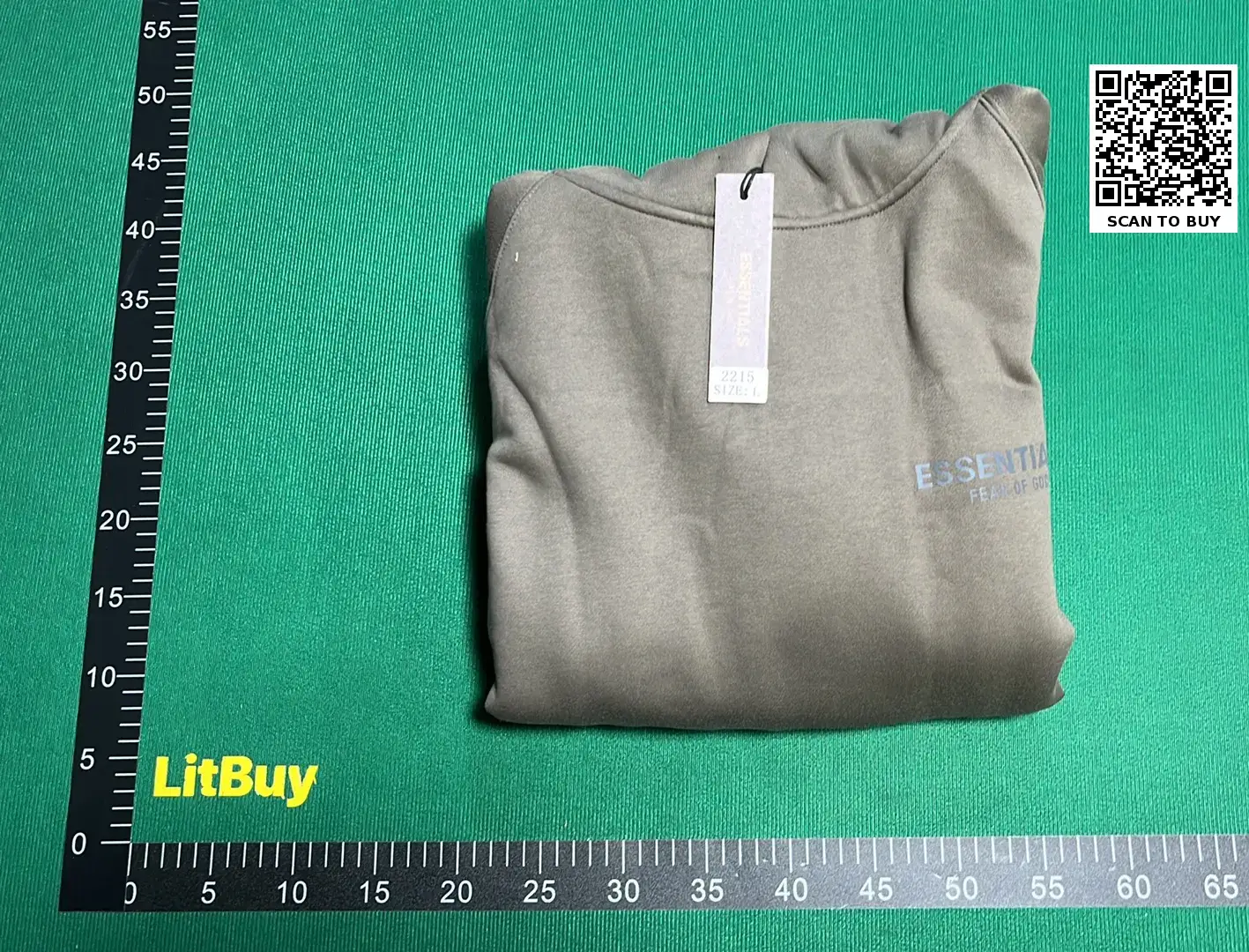 1:1 Batch Essent hoodie  in the Best OopBuy Spreadsheet QC photos