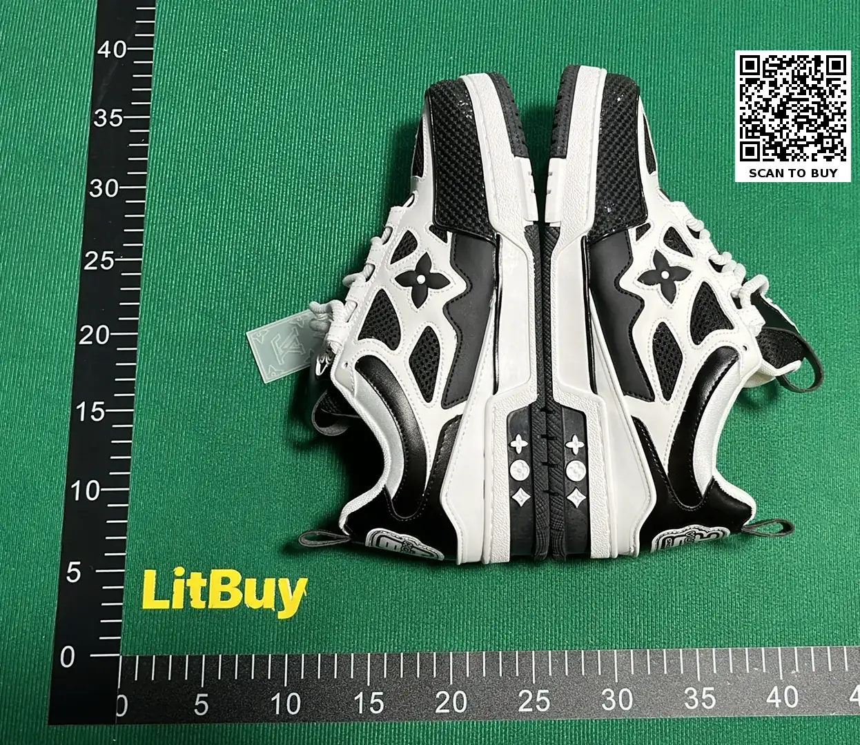 Louis Vuitton Trainer （25+）  in the Best OopBuy Spreadsheet QC photos
