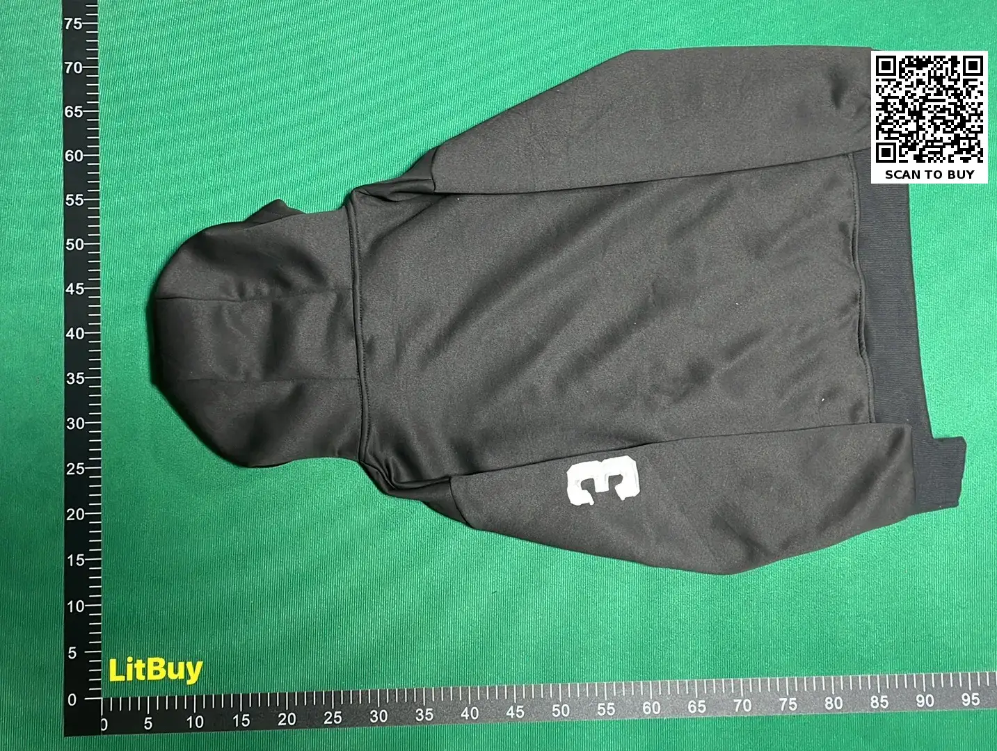 3D Print Zip-Up Sweatshirt  in the Best OopBuy Spreadsheet QC photos
