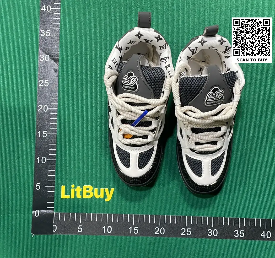 Shoes of L'SS LV LOUIS VUITTON  in the Best OopBuy Spreadsheet QC photos