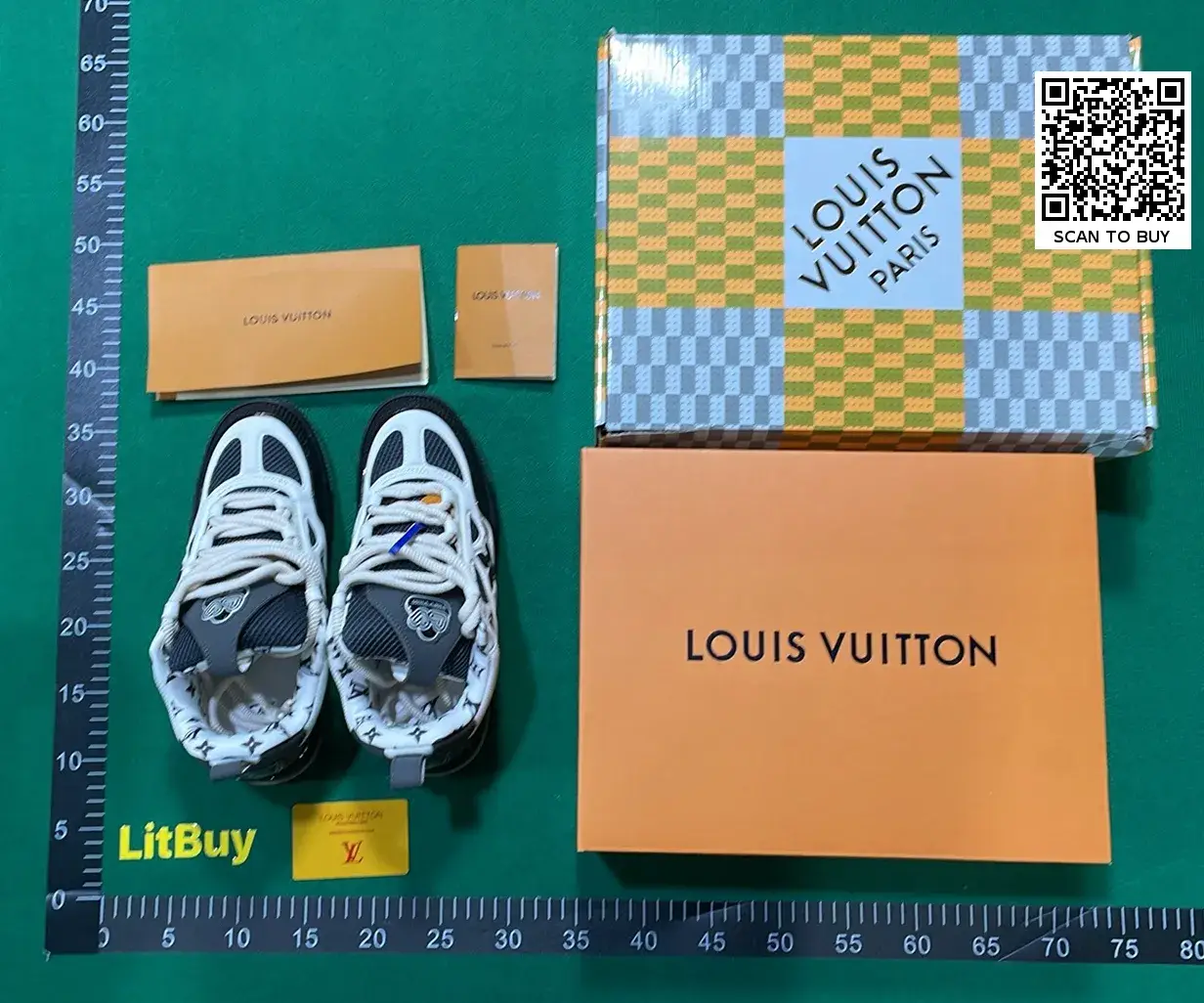 Shoes of L'SS LV LOUIS VUITTON  in the Best OopBuy Spreadsheet QC photos