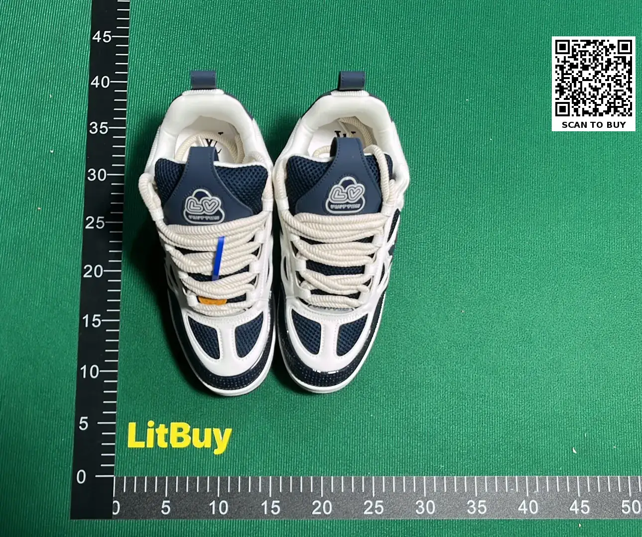 Shoes of L'SS LV LOUIS VUITTON  in the Best OopBuy Spreadsheet QC photos