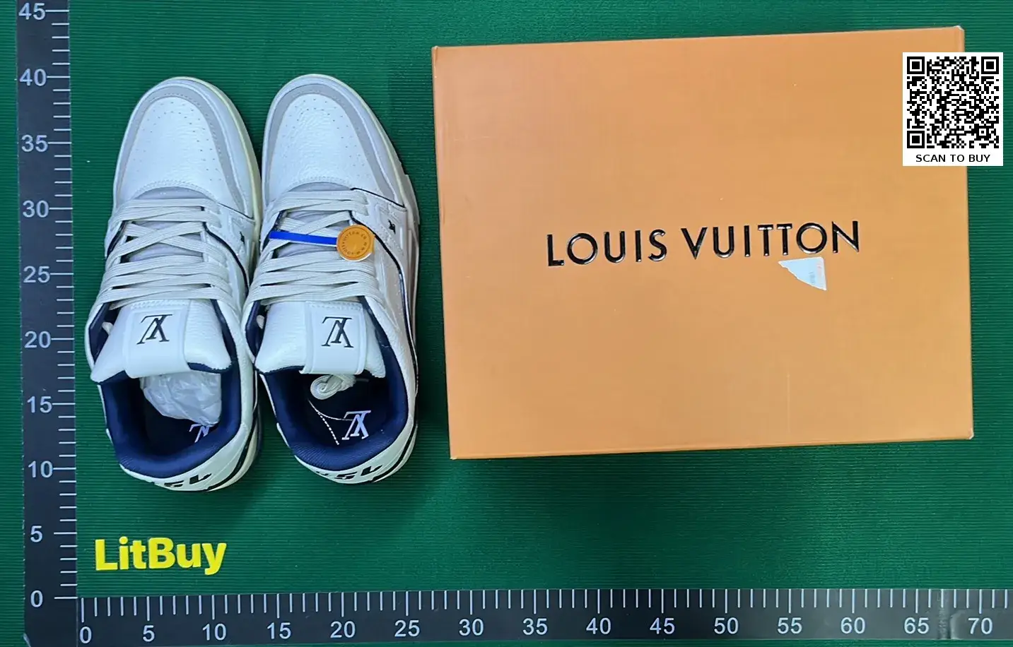 B3D 系带平底低帮板鞋-L  in the Best OopBuy Spreadsheet QC photos
