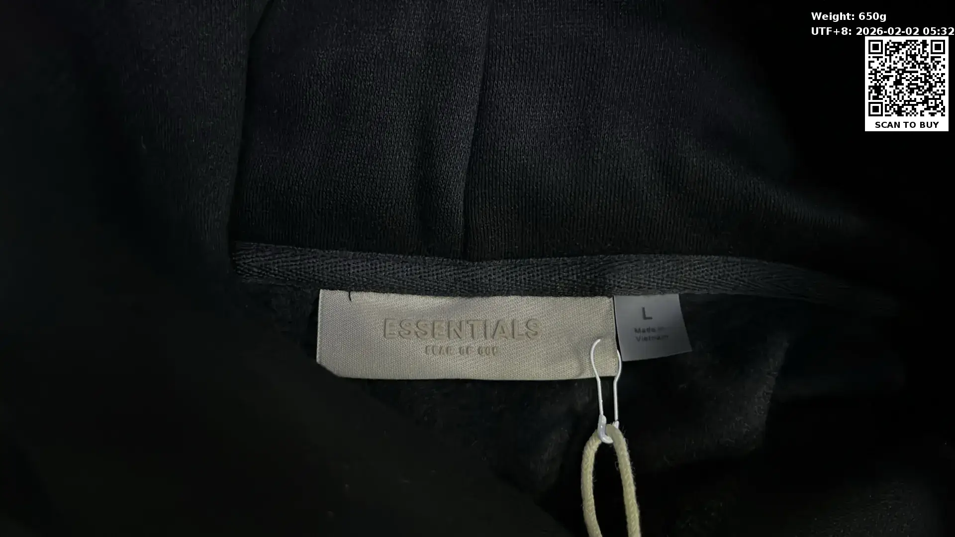  Fear of God ESSENTIALS Hoodie（10+） – QC photos preview | CnFans  | 7520107196