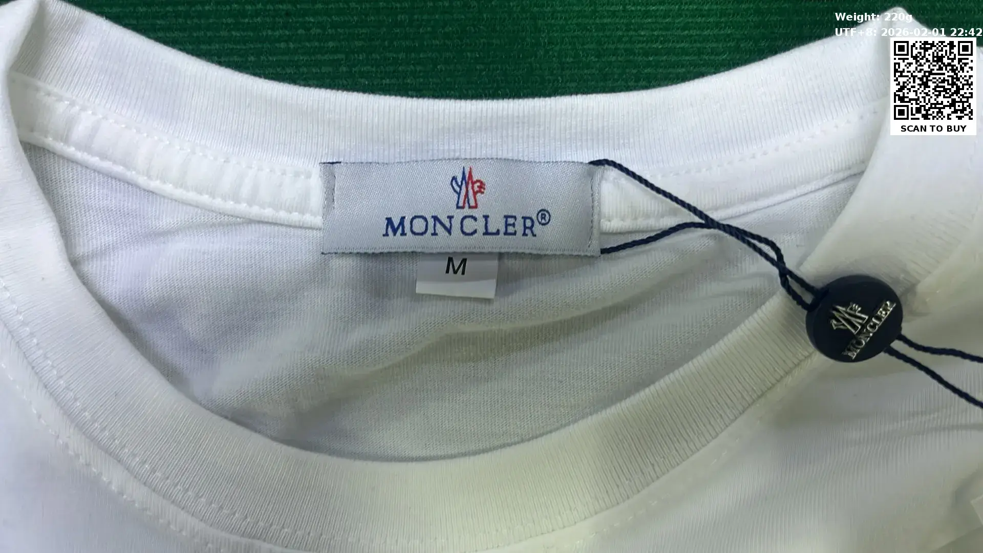 Moncler T-shirt tee （15+）  in the Best OopBuy Spreadsheet QC photos