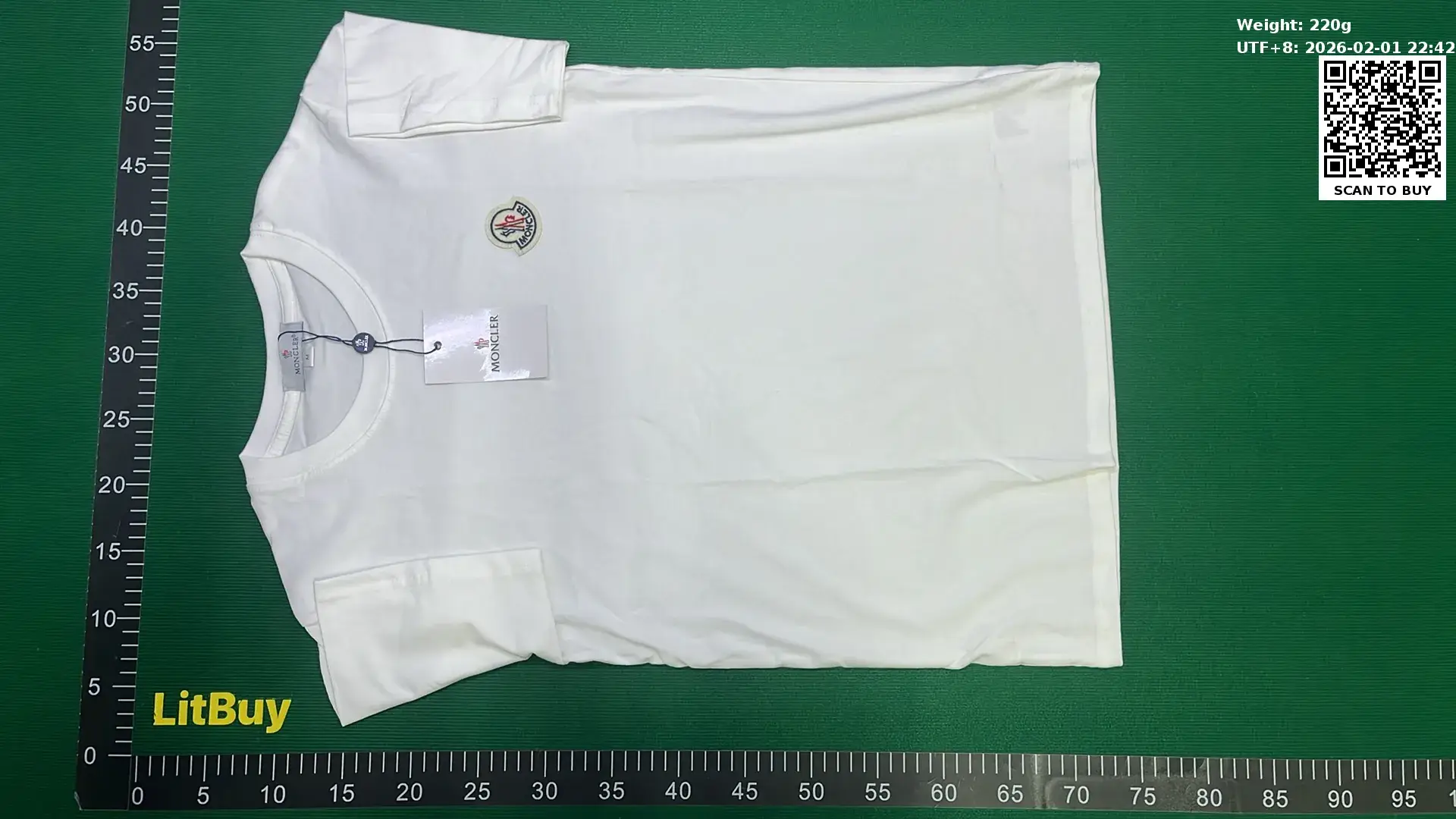 Moncler T-shirt tee （15+）  in the Best OopBuy Spreadsheet QC photos