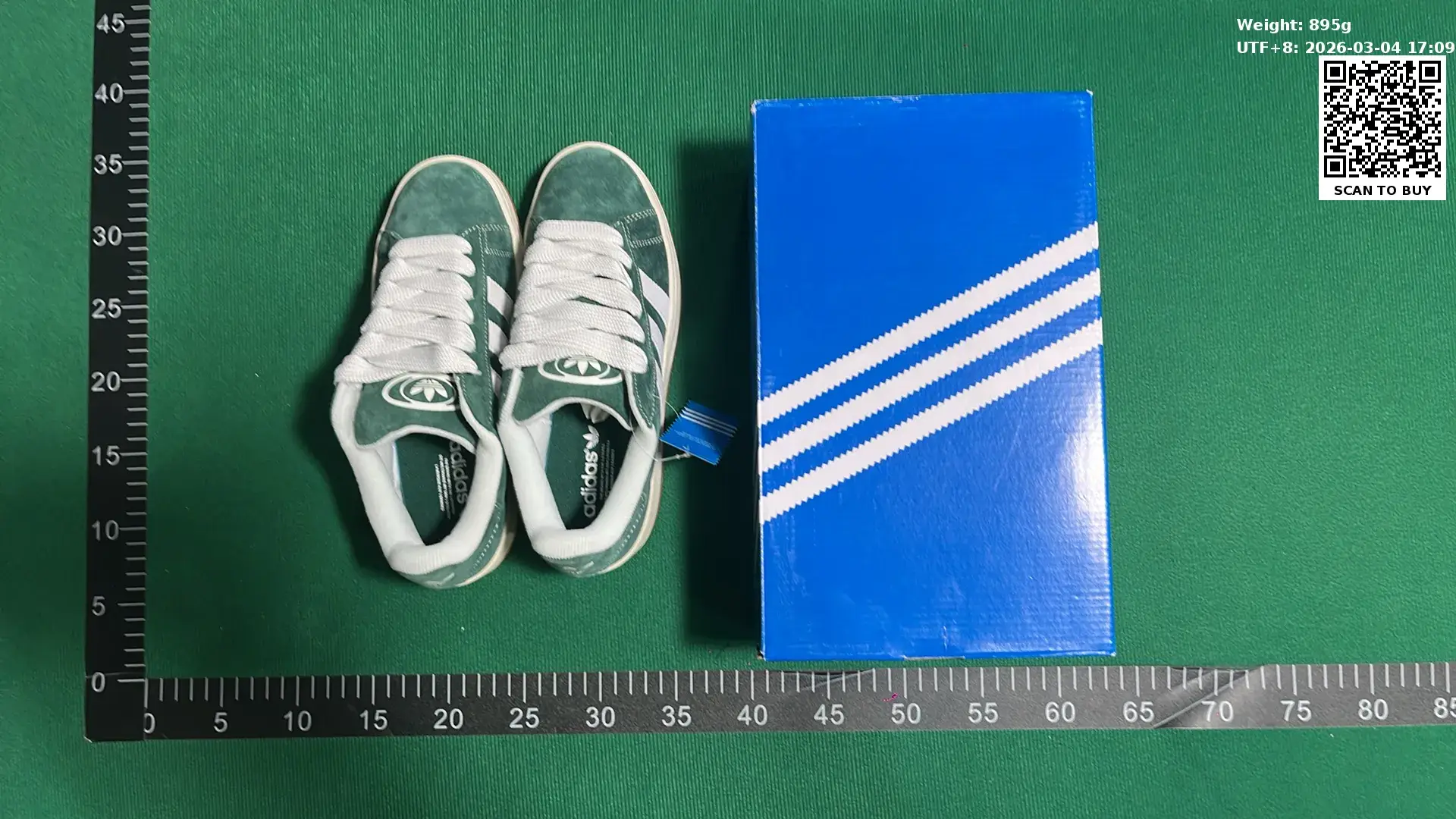 🔥1:1 batch Beige Women's adidas Campus  in the Best OopBuy Spreadsheet QC photos