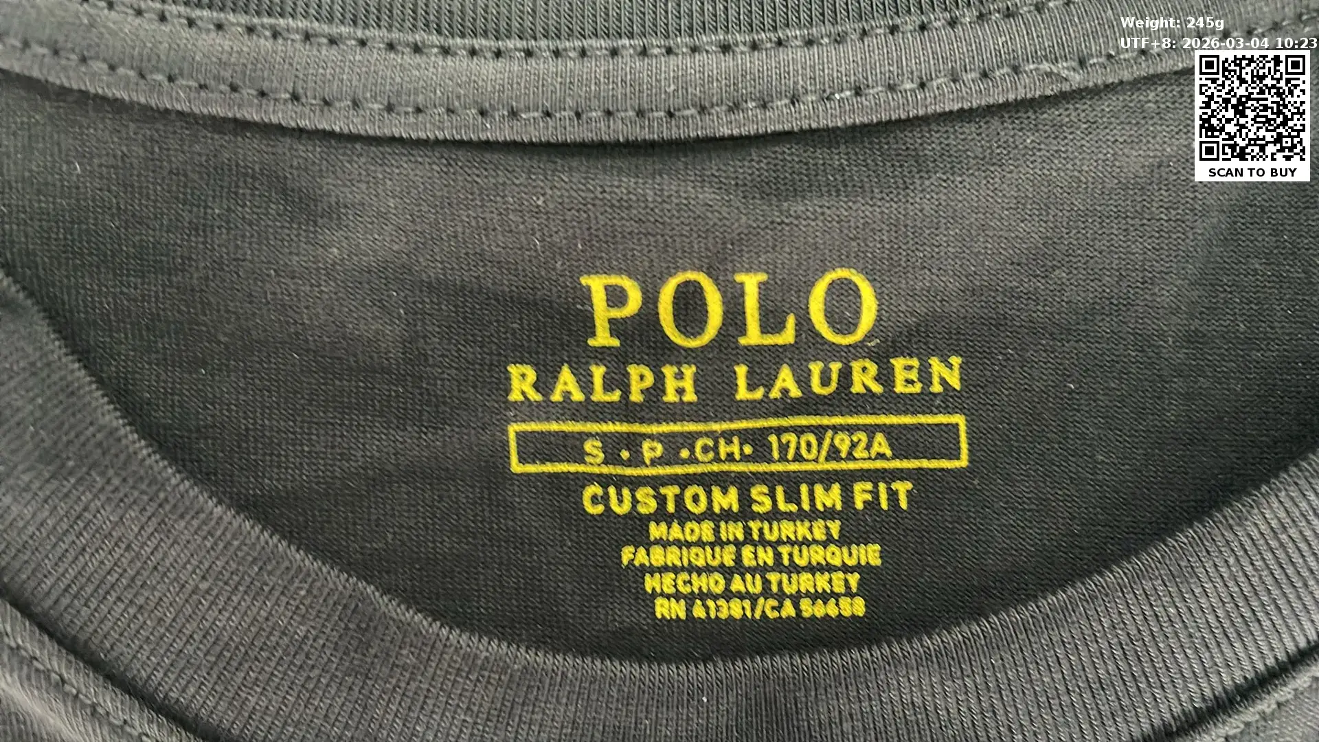 1:1 Batch Ralph Lauren T-shirt 1  in the Best OopBuy Spreadsheet QC photos