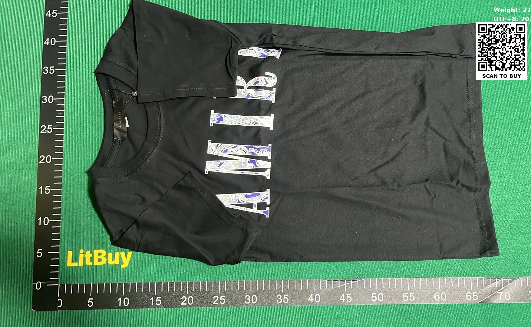 Amiri T-shirt tee （25+）  in the Best OopBuy Spreadsheet QC photos