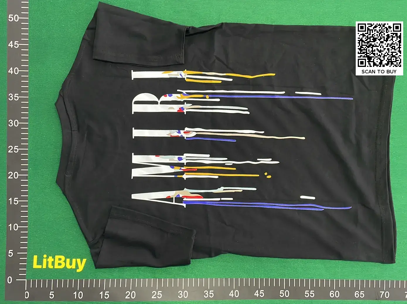 Amiri T-shirt tee （25+）  in the Best OopBuy Spreadsheet QC photos