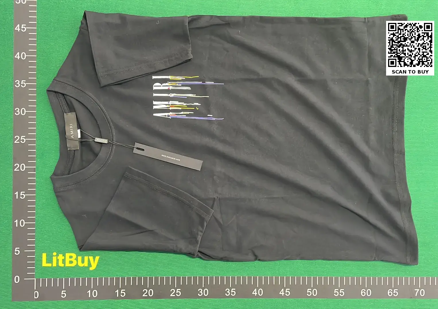 Amiri T-shirt tee （25+）  in the Best OopBuy Spreadsheet QC photos