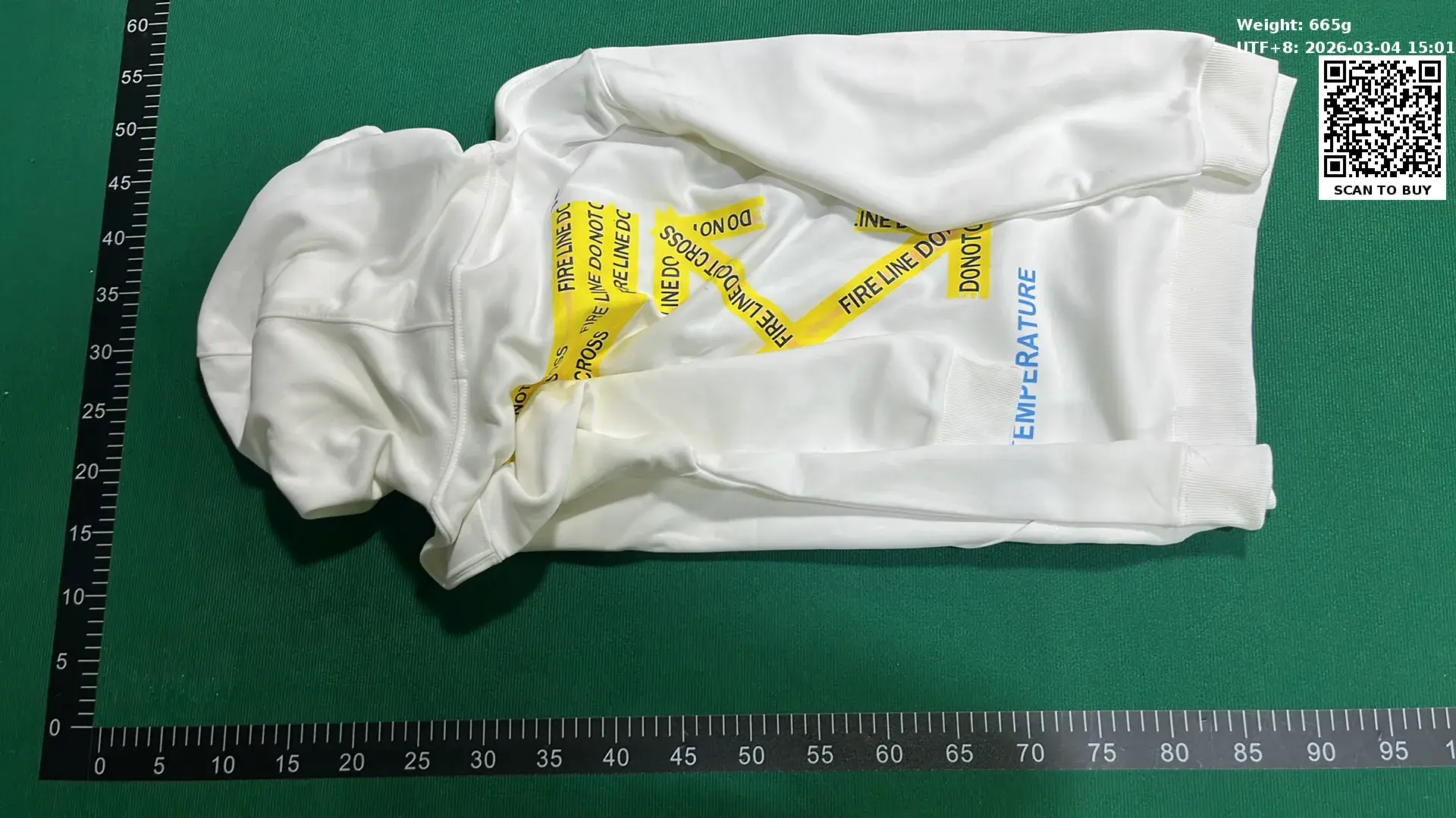 Off-White Hoodie （5+）  in the Best OopBuy Spreadsheet QC photos