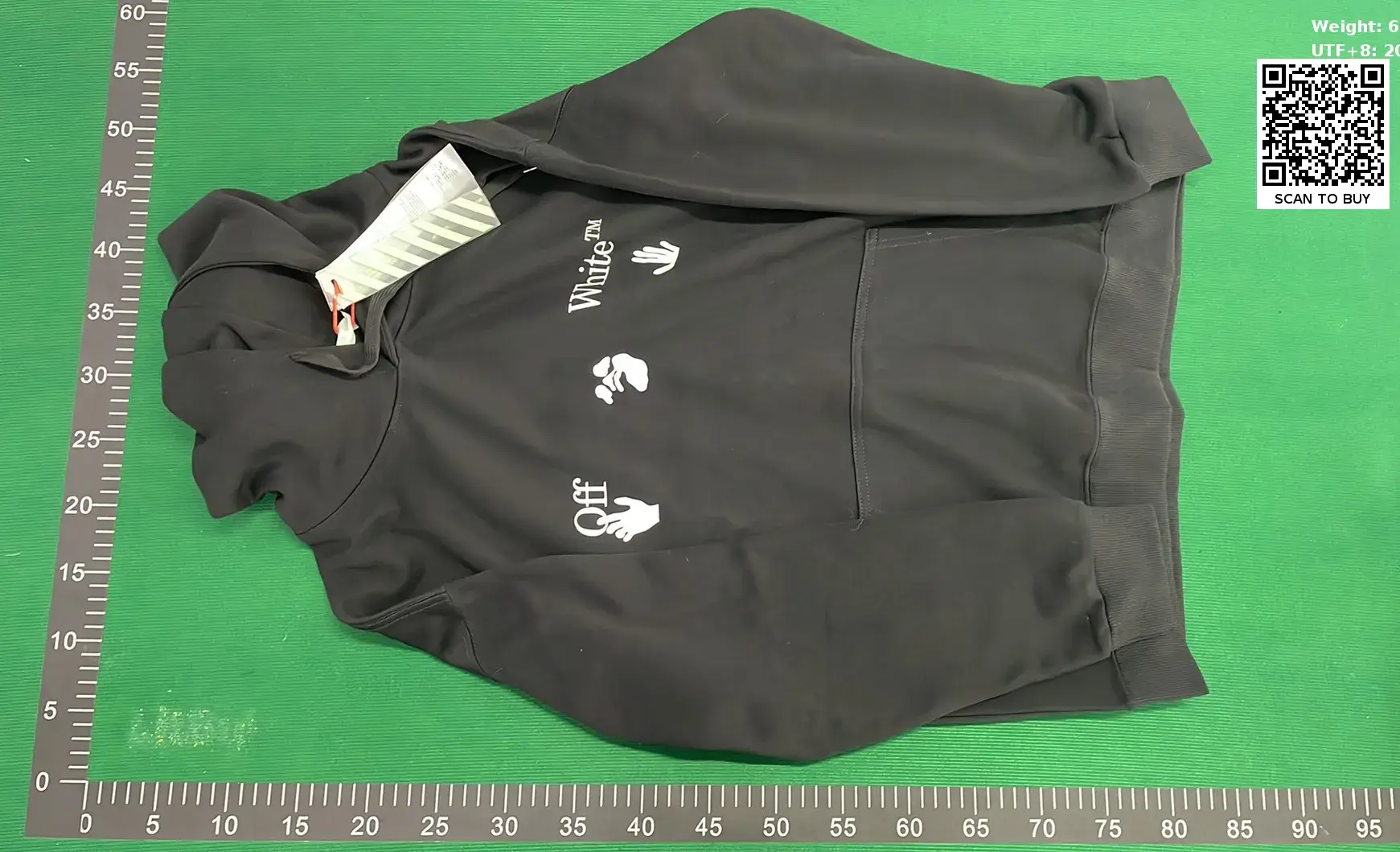 Off-White Hoodie （5+）  in the Best OopBuy Spreadsheet QC photos