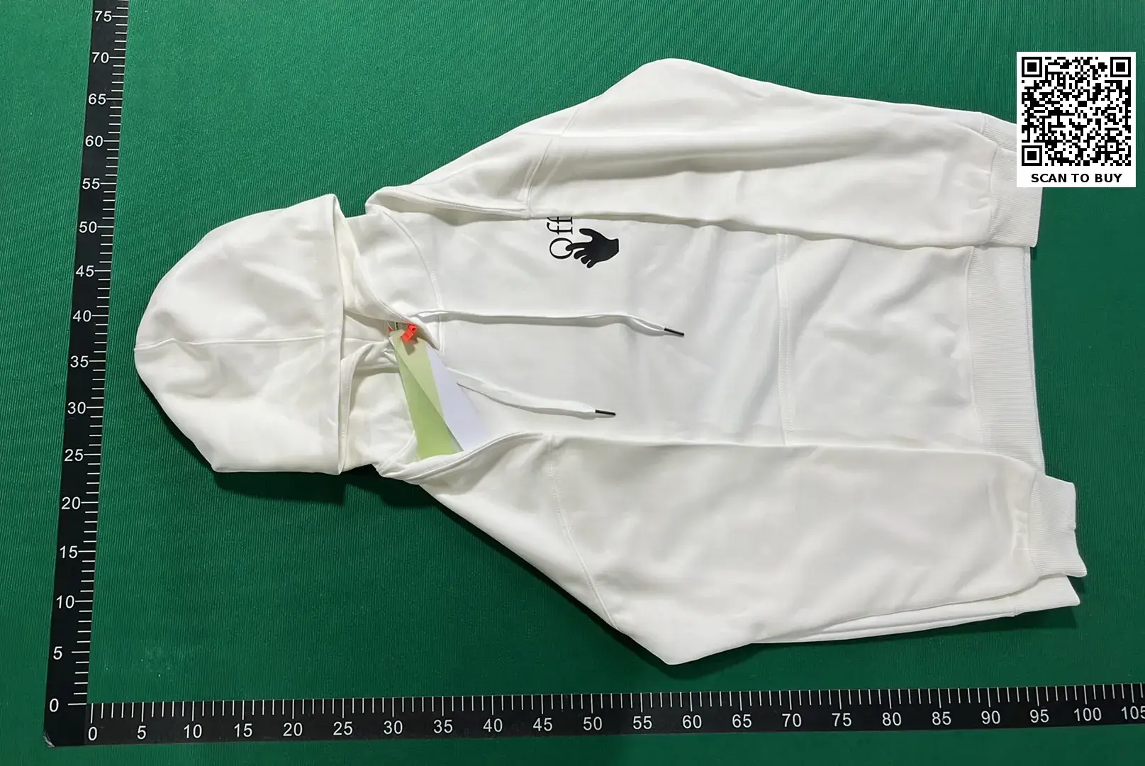 Off-White Hoodie （5+）  in the Best OopBuy Spreadsheet QC photos