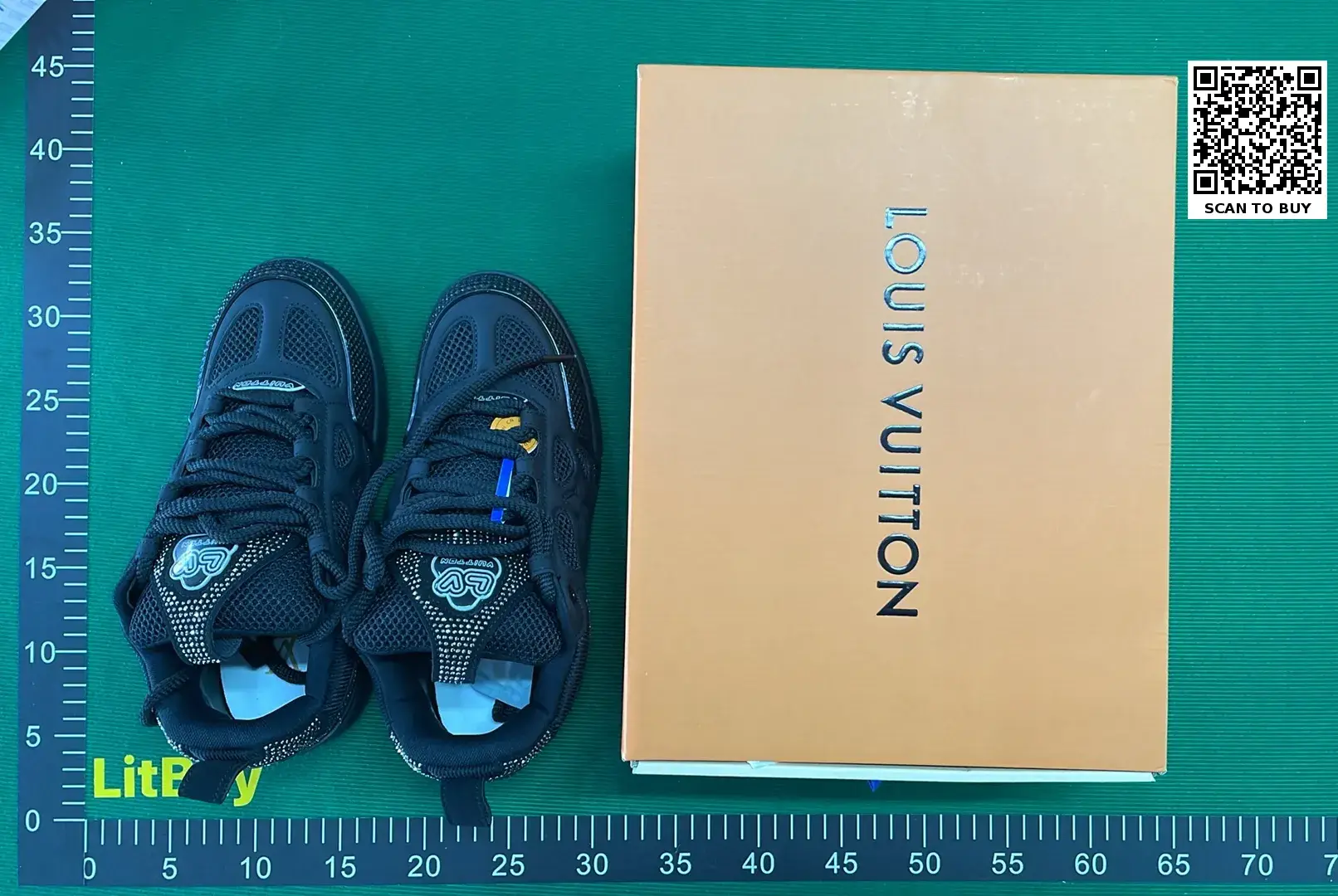 Shoes of L'SS LV LOUIS VUITTON  in the Best OopBuy Spreadsheet QC photos