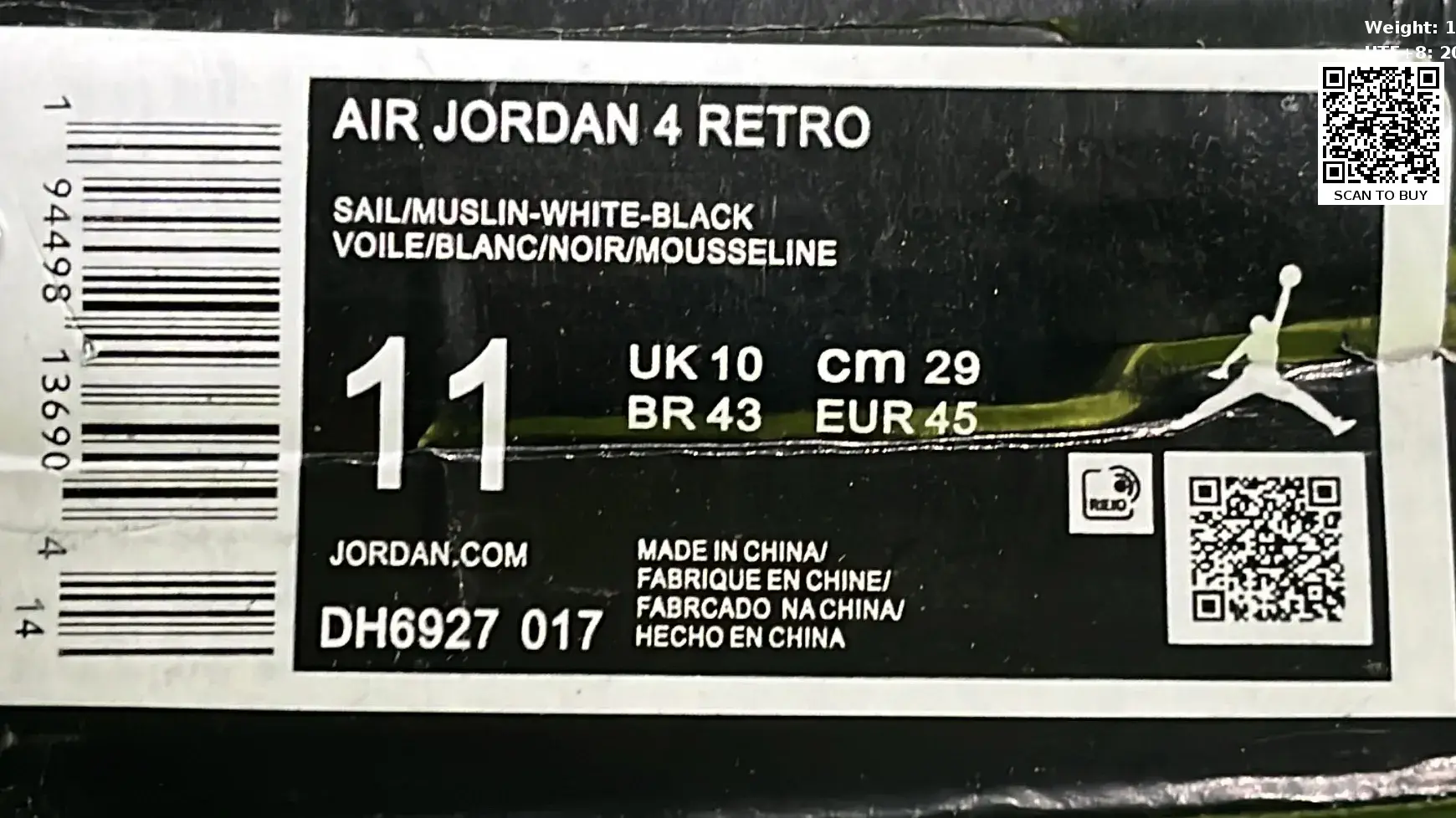  Jordan Air Jordan 4 (20+) – QC photos preview | CnFans  | 7275947856