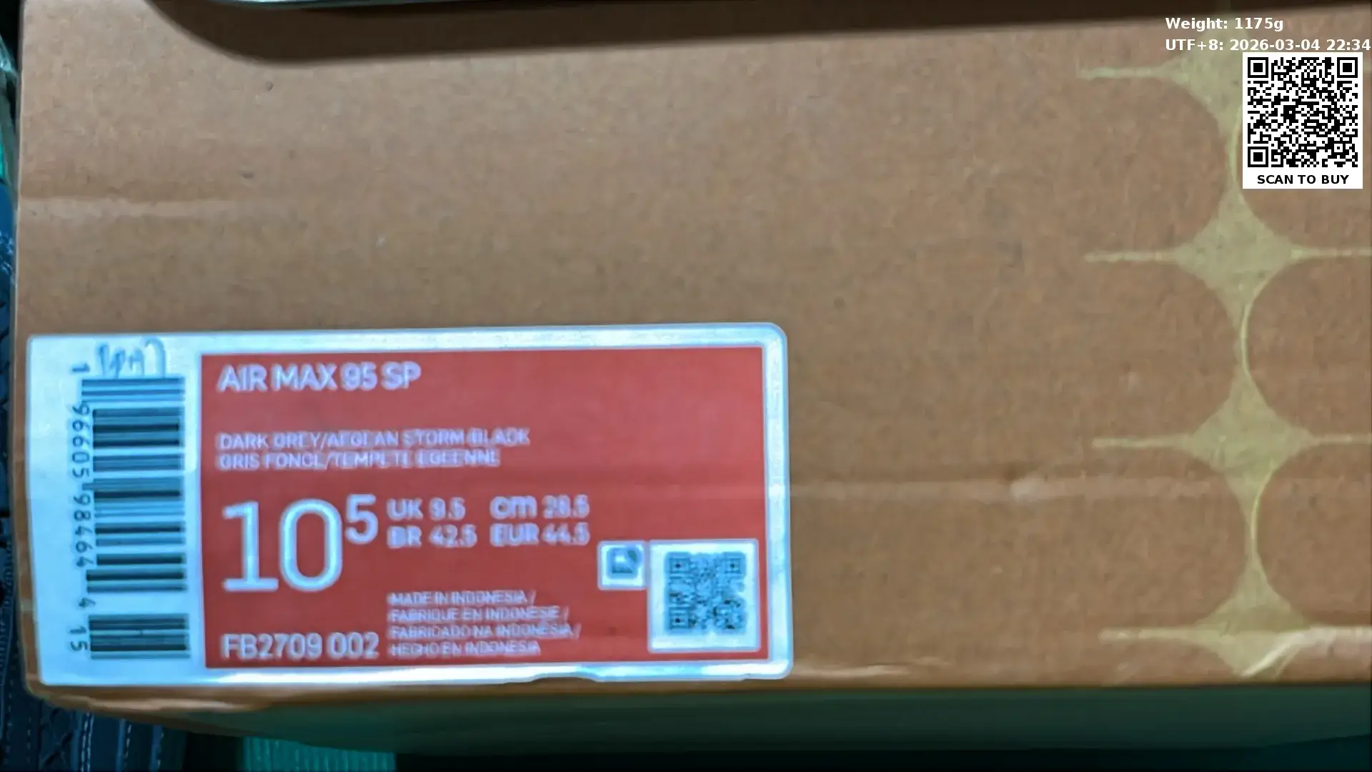 🔥1:1 batch Nike Air Max 95  in the Best OopBuy Spreadsheet QC photos
