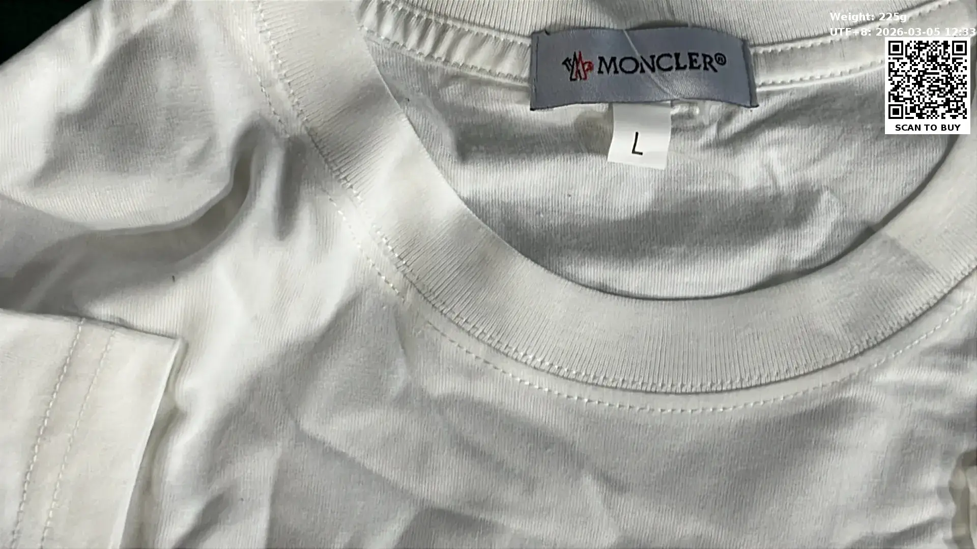 Moncler T-shirt tee （15+）  in the Best OopBuy Spreadsheet QC photos