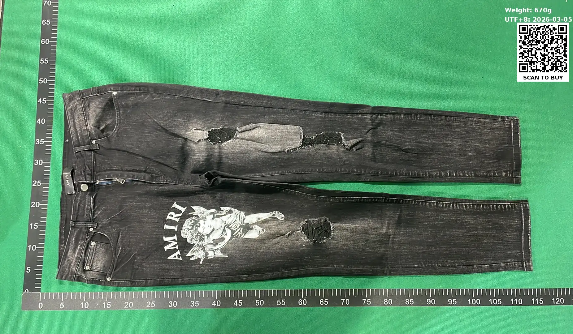 经典潮流时尚百搭牛仔裤 004  in the Best OopBuy Spreadsheet QC photos