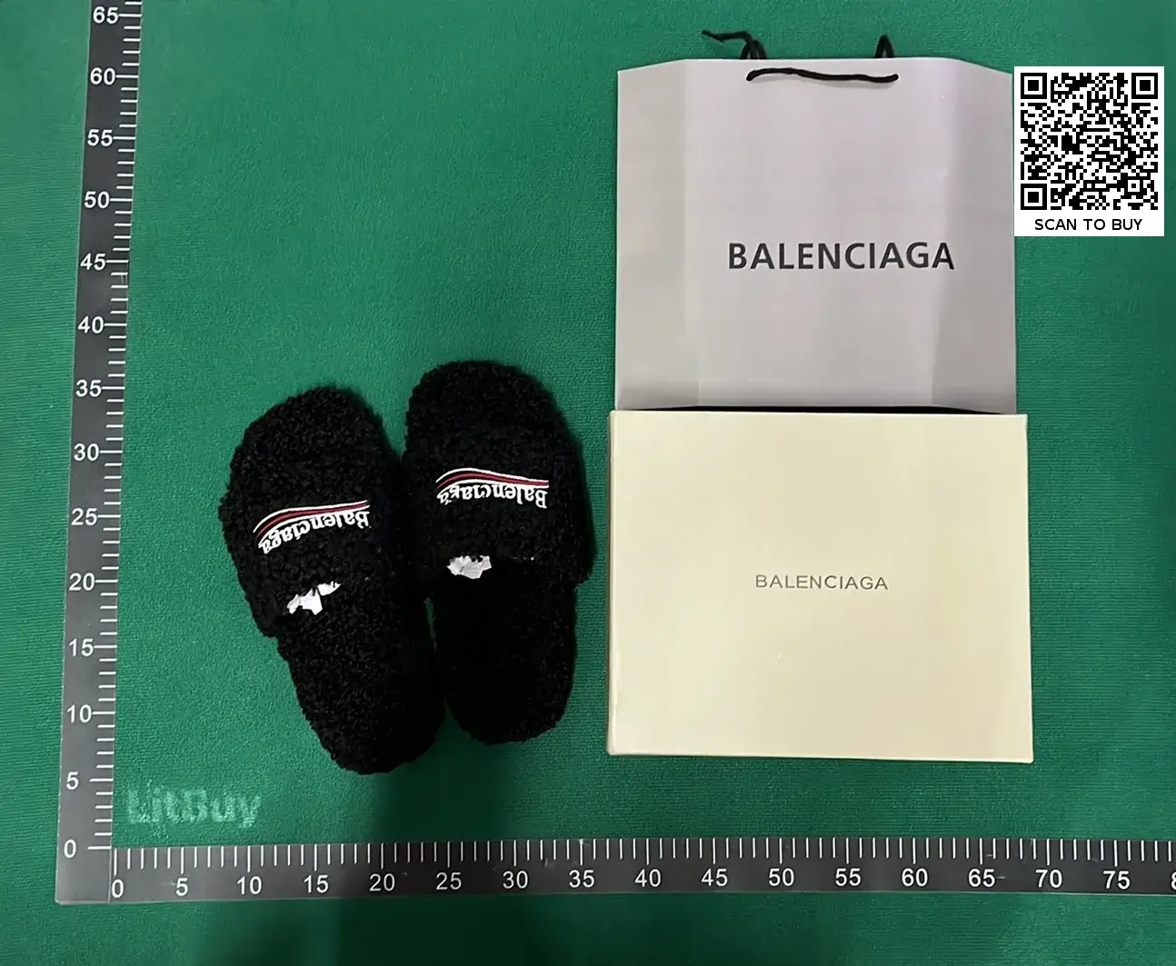 Balenciaga Furry (5+)  in the Best OopBuy Spreadsheet QC photos
