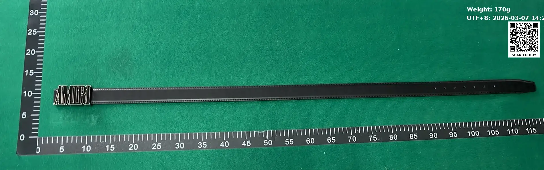 1:1 Batch Amri belt  in the Best OopBuy Spreadsheet QC photos