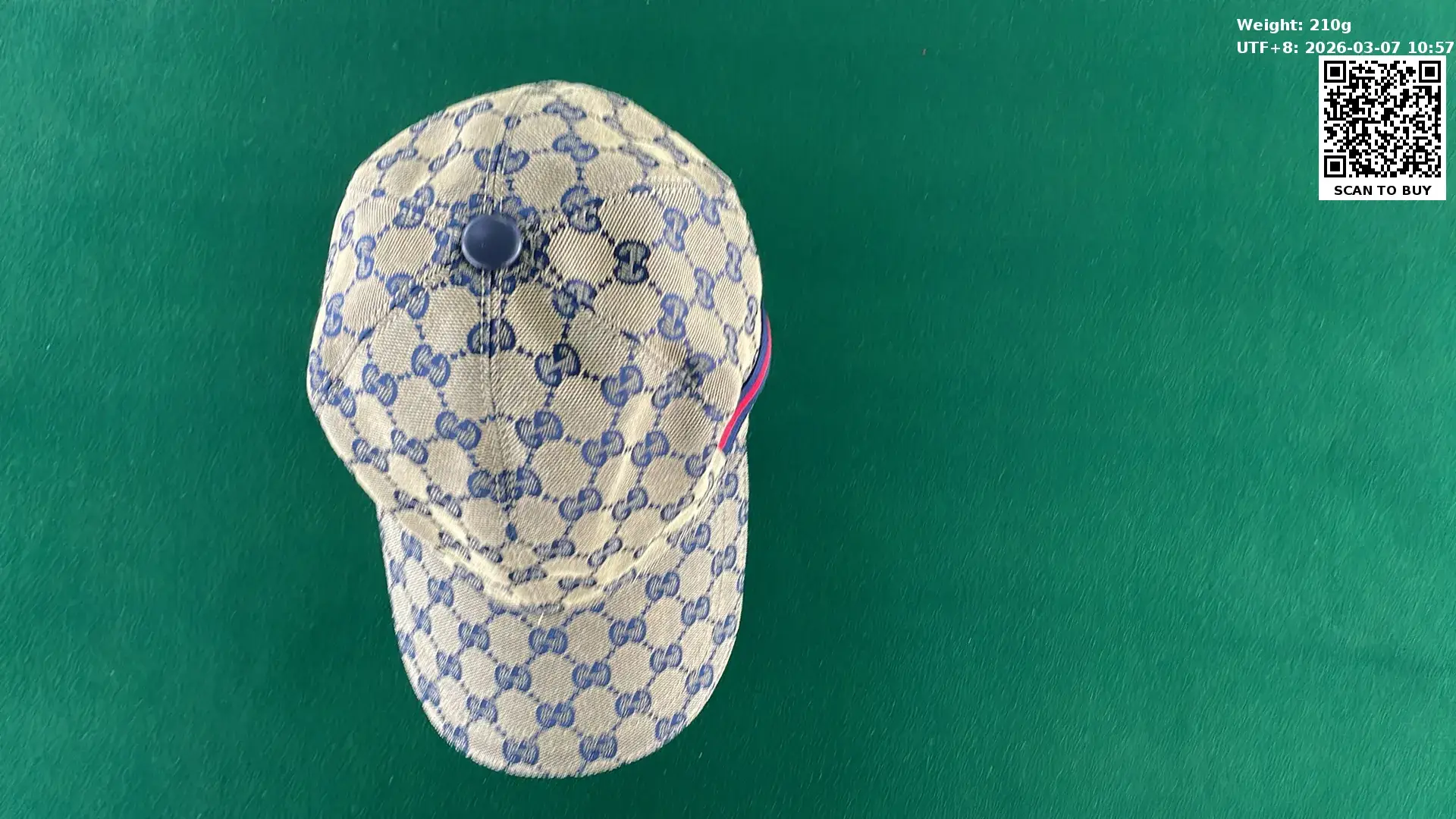 GUCCI cap-1807  in the Best OopBuy Spreadsheet QC photos
