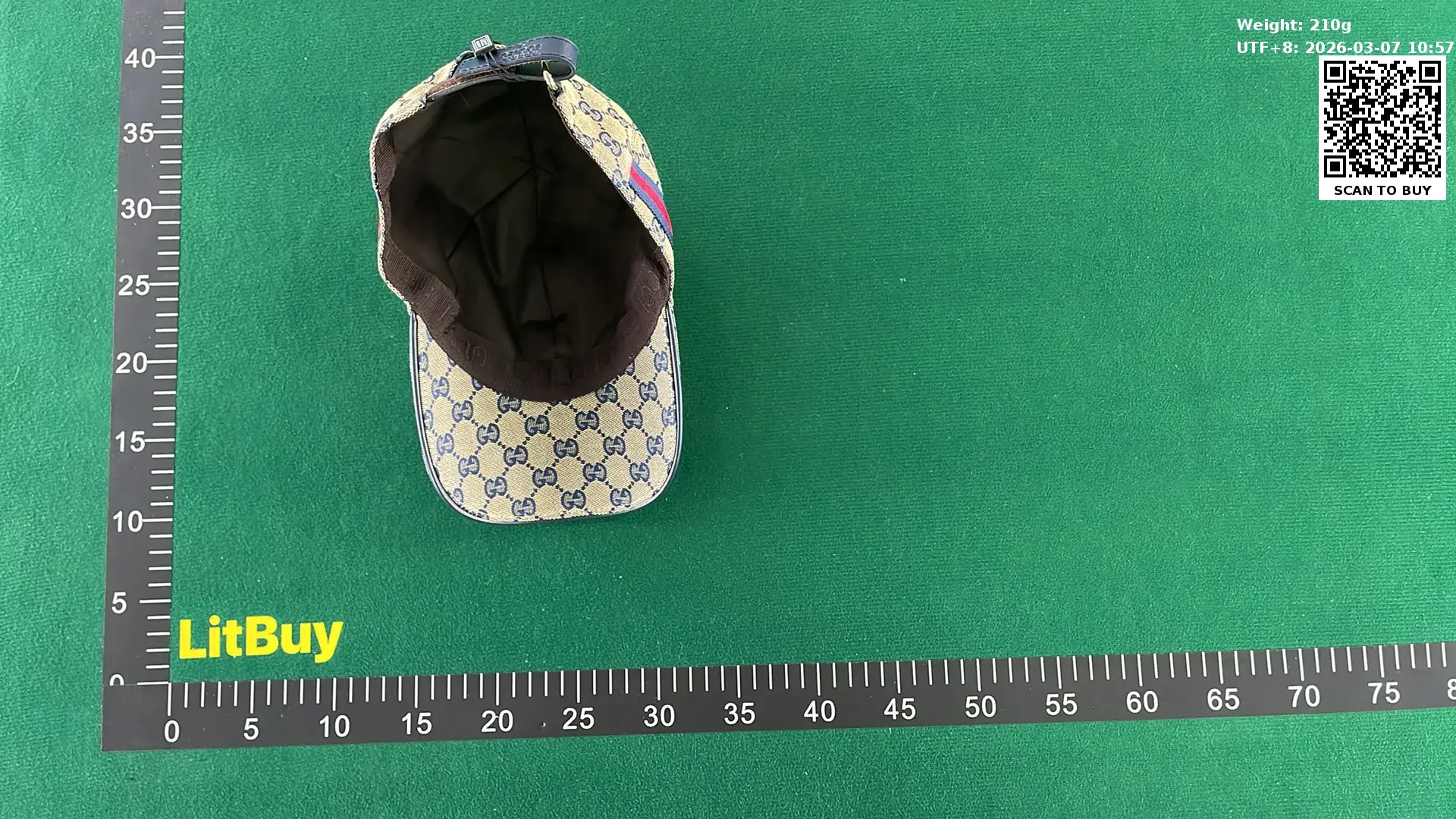 GUCCI cap-1807  in the Best OopBuy Spreadsheet QC photos