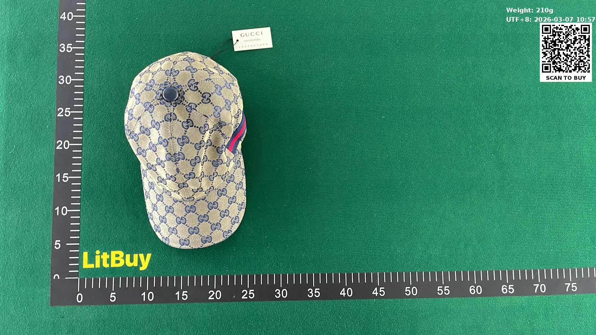 GUCCI cap-1807  in the Best OopBuy Spreadsheet QC photos