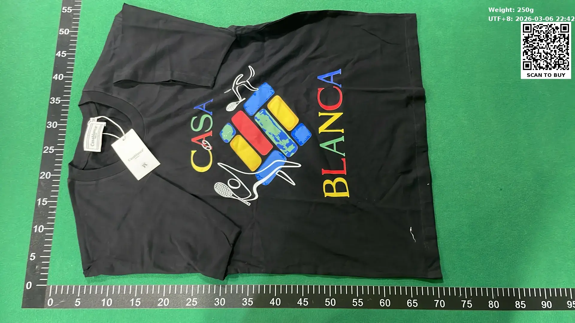 Casablanca T-shirt tee （40+）  in the Best OopBuy Spreadsheet QC photos
