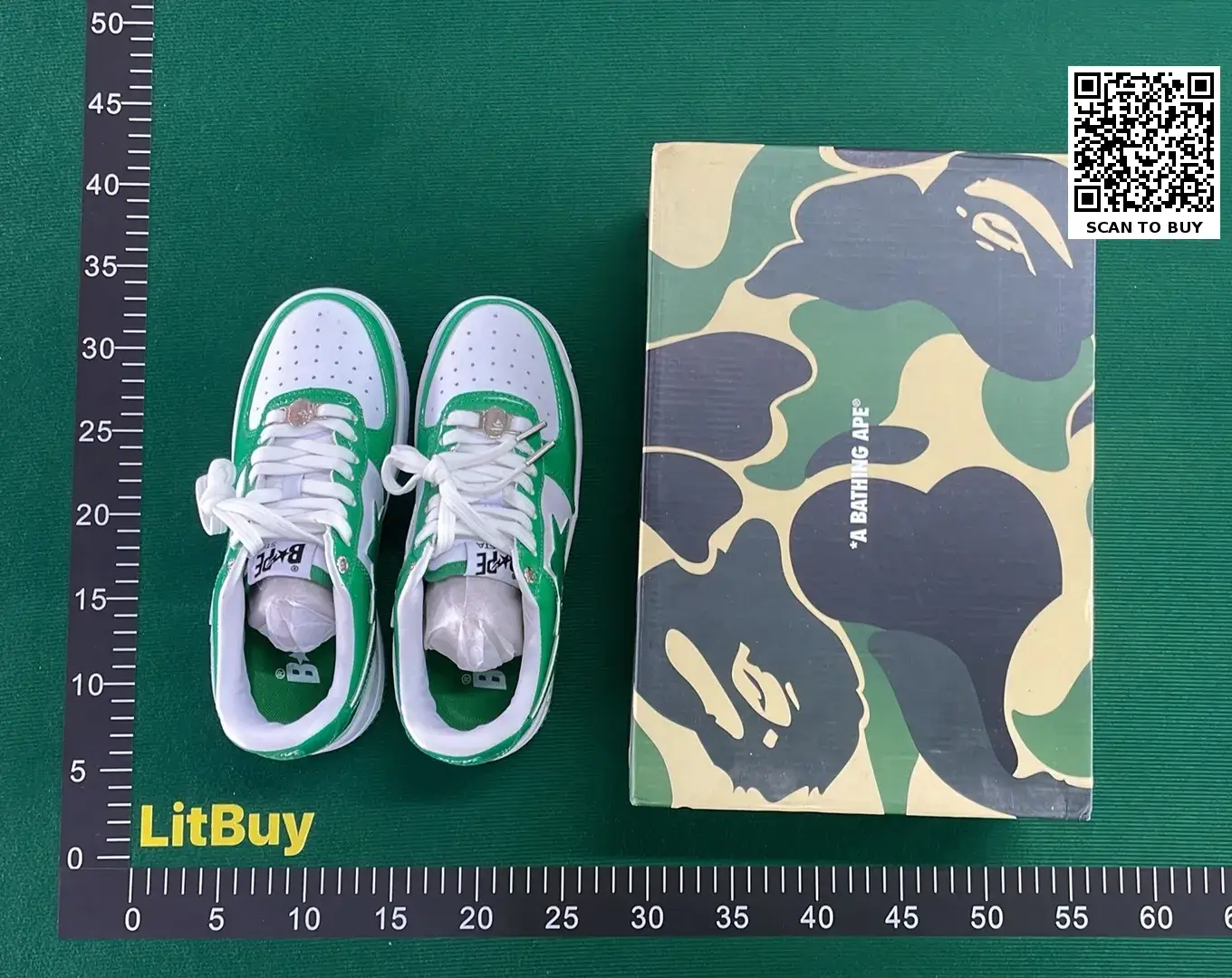 Bape ABC Camo STA (10+)  in the Best OopBuy Spreadsheet QC photos